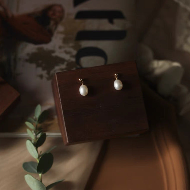 Pearl Drop Earrings