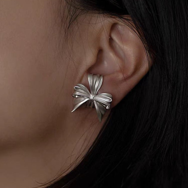 Bow Ribbon Earrings