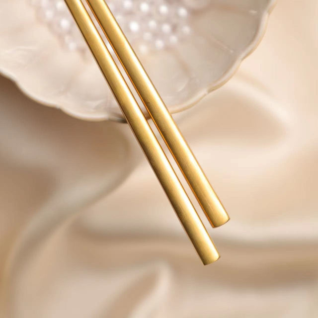 Gold Oriental Chopsticks