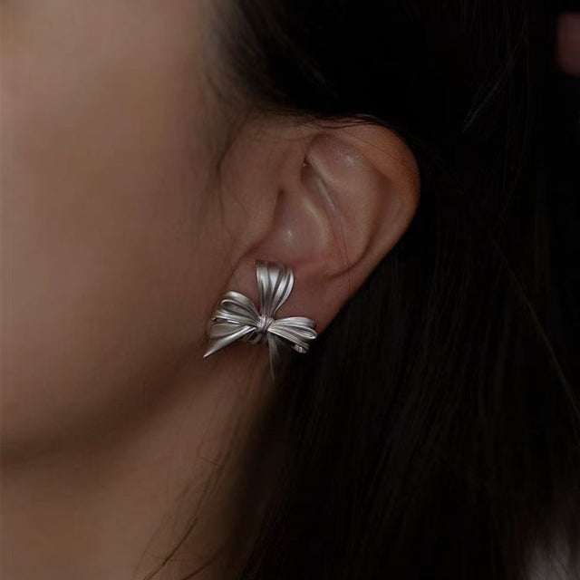 Bow Ribbon Earrings