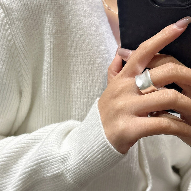 Broadway Silver Ring