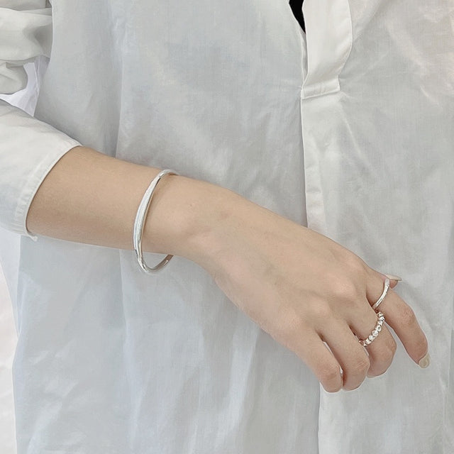 Square Silver Bracelet