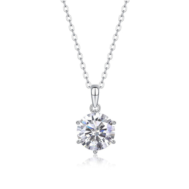 Lonely Star Diamond Necklace