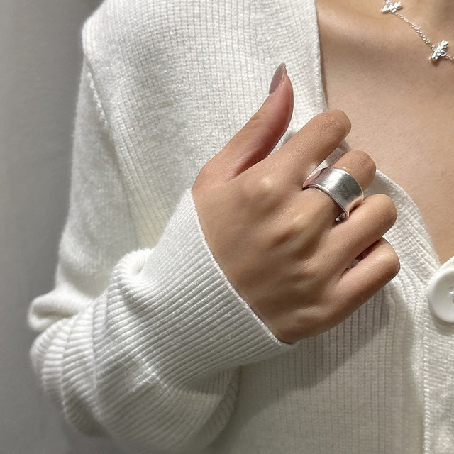 Broadway Silver Ring