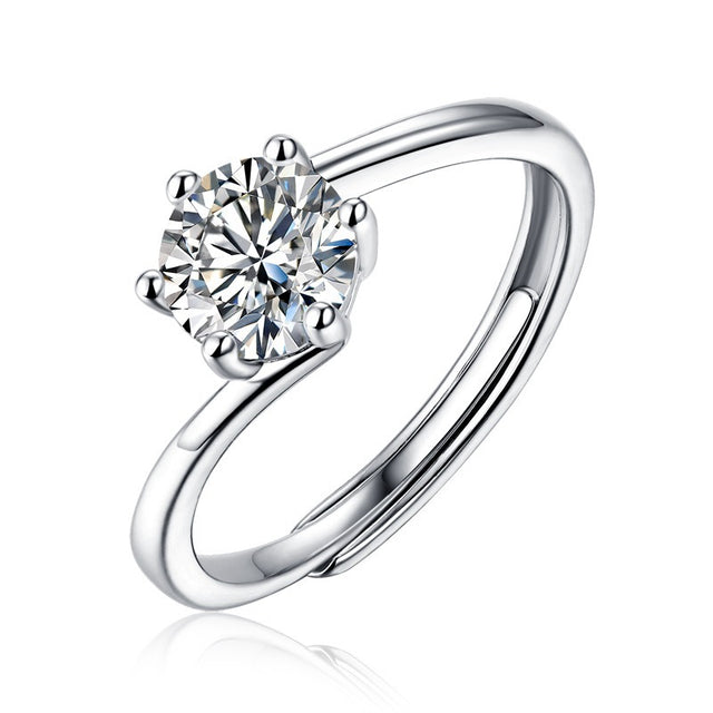Six Prong Setting Diamond Ring