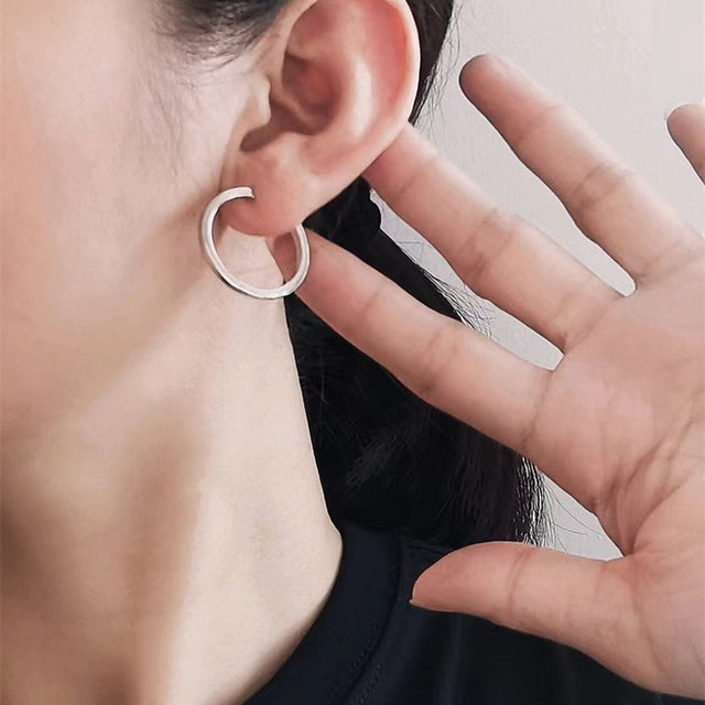 Essential Round Hoop Earrings