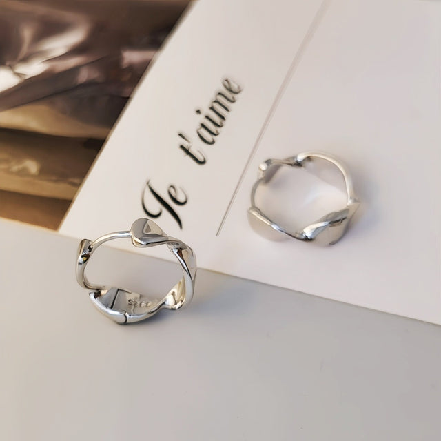 Spiral Hoop Earrings