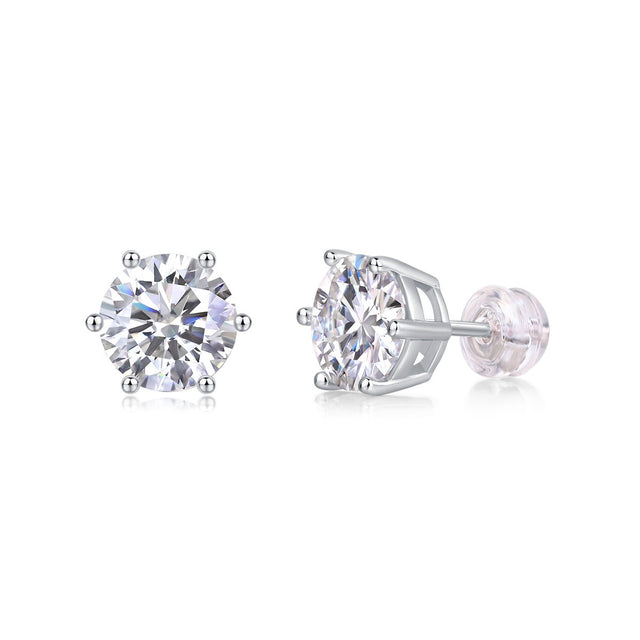 Lonely Star Diamond Earrings