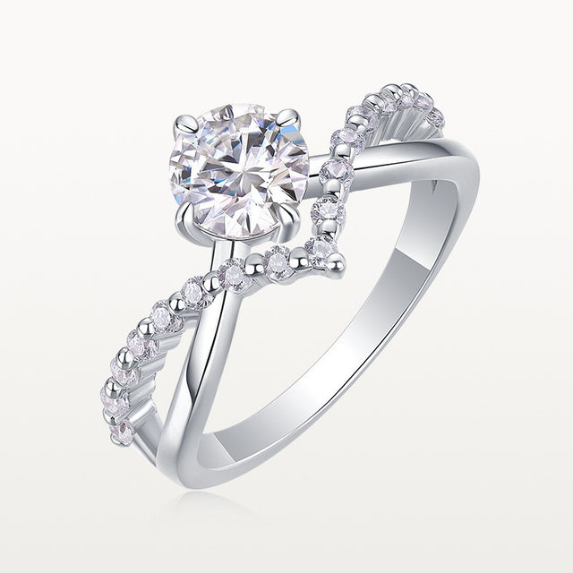Crown Diamond Ring