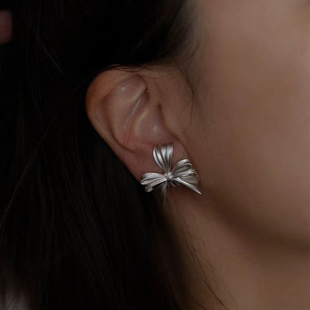 Bow Ribbon Earrings