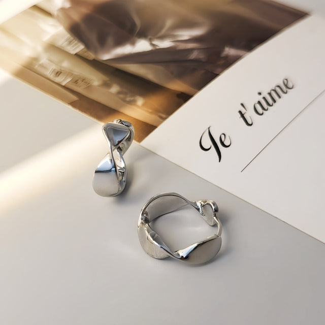 Spiral Hoop Earrings