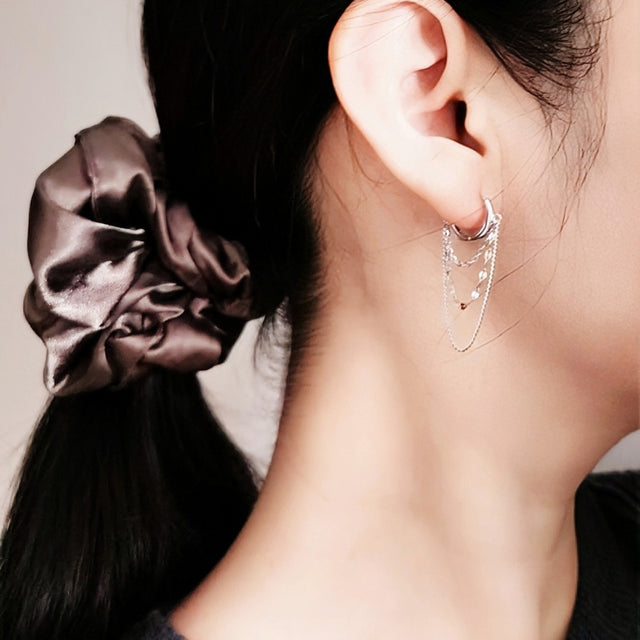 Stacked Chain Earrings