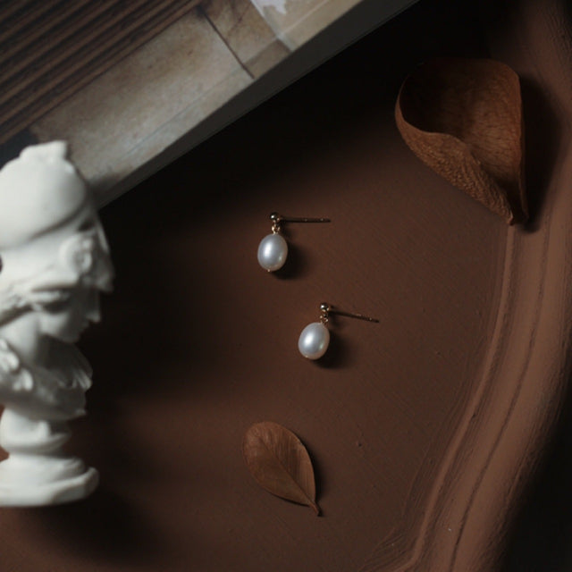 Pearl Drop Earrings