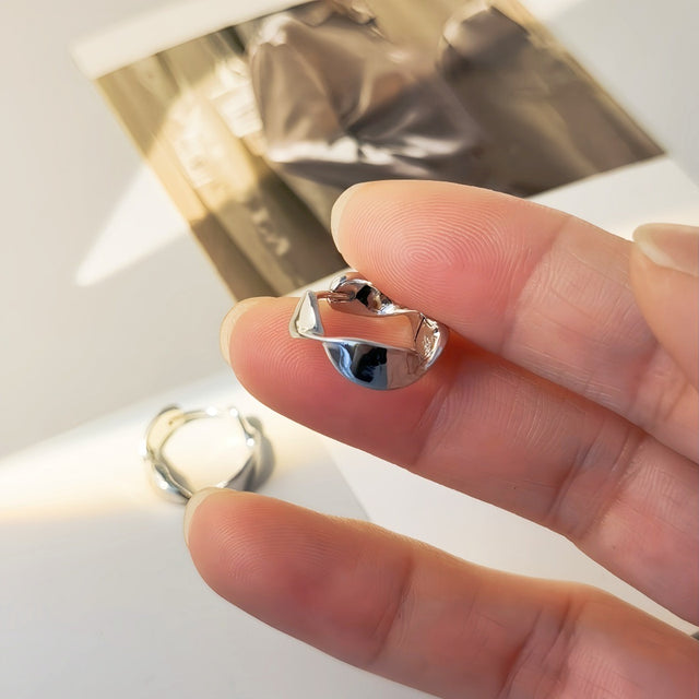 Spiral Hoop Earrings