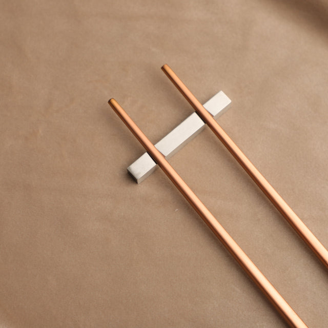 Rose Gold Oriental Chopsticks