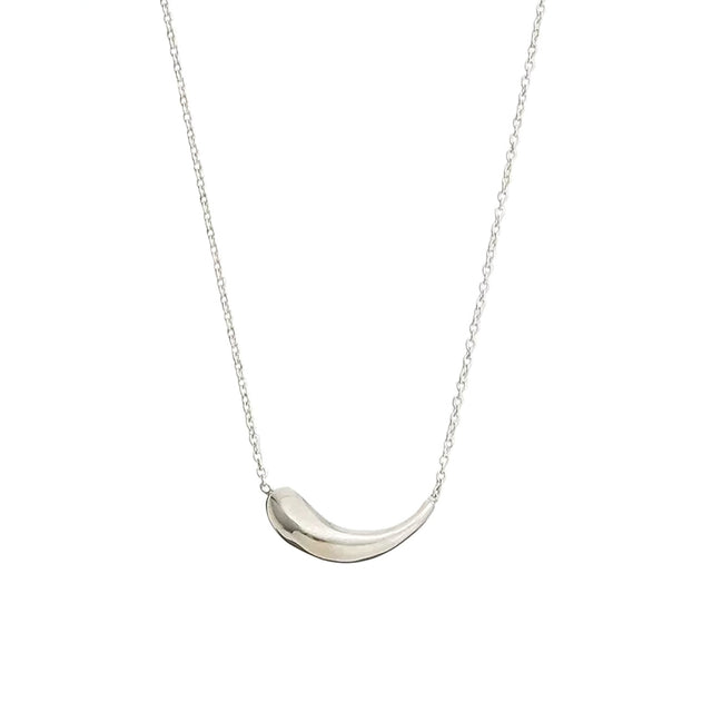Smile Silver Necklace