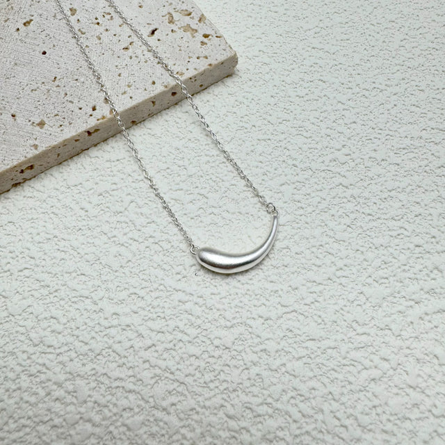 Smile Silver Necklace