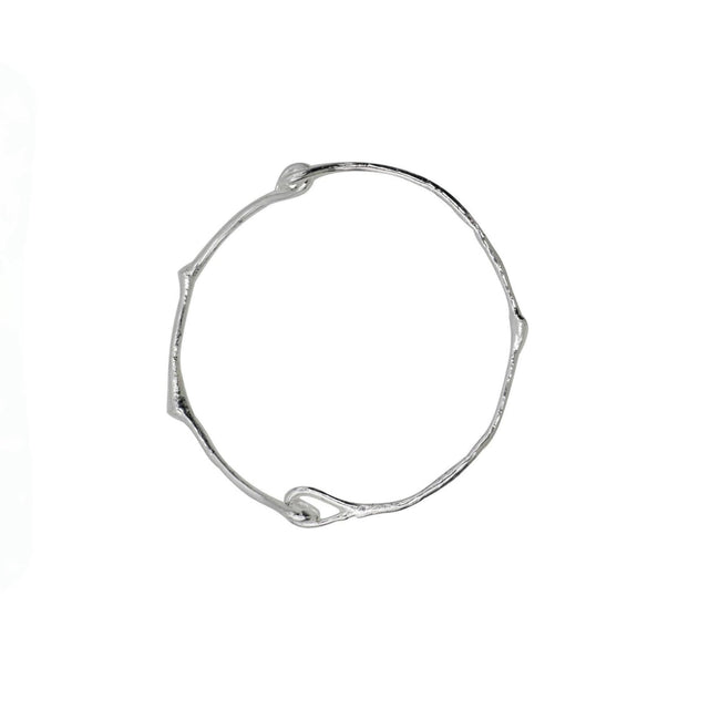 Twig Silver Bracelet