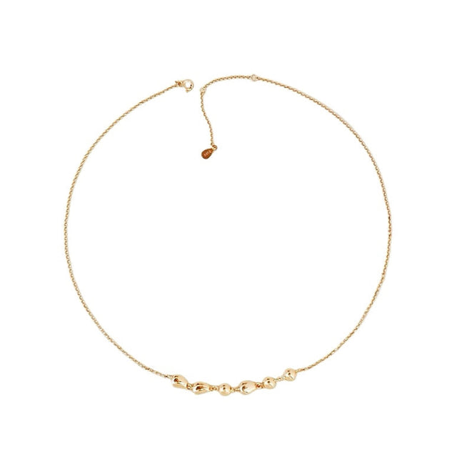 Gentle Beads Silver Necklace