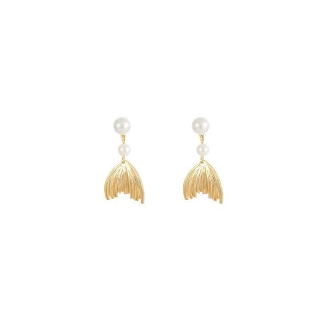 Mermaid Pearl Earrings