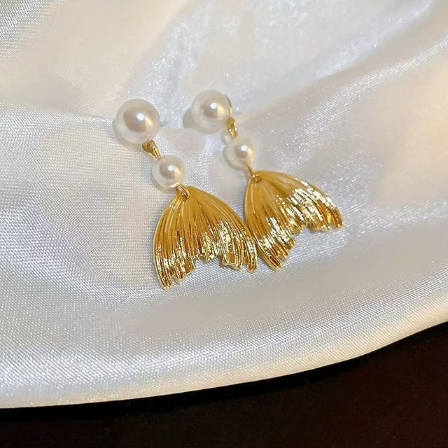 Mermaid Pearl Earrings