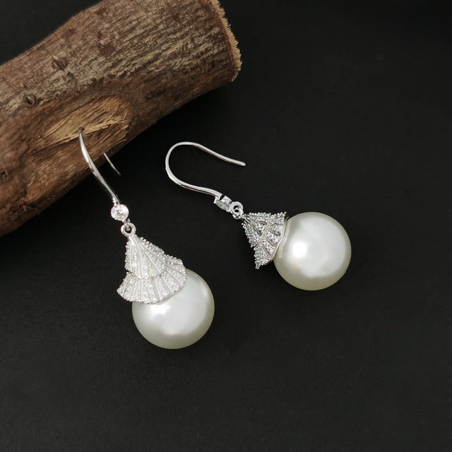 Mermaid Pearl Earrings