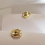 Water-drop Silver Earrings