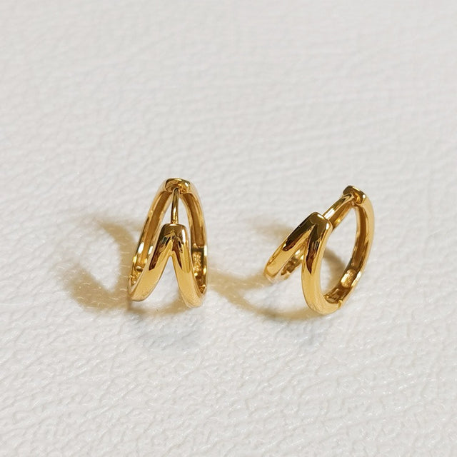 Double Hoop Earrings