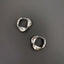 Twisted Ribbon Hoop Earrings