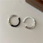 Dripping Glaze Silver Ring