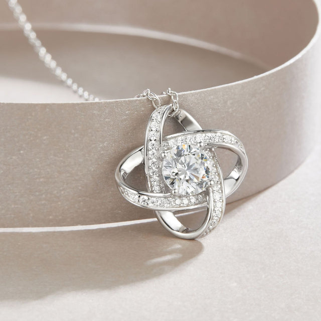 Möbius Diamond Necklace