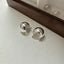 Big Dome Hoop Earrings