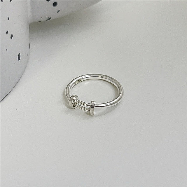 Knot Silve Ring