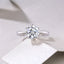 Six Prong Setting Moissanite Ring
