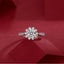Snowflake Diamond Ring