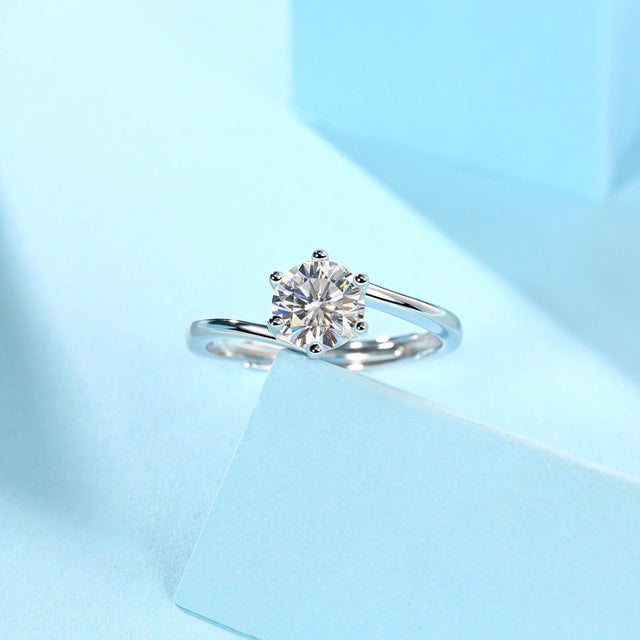 Six Prong Setting Diamond Ring