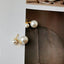 Twins Pearl Silver Stud Earrings