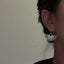 Peacock Silver Earrings