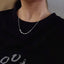 Gentle Beads Silver Necklace