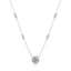 Halo Diamond Necklace