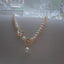 Sweet Butterfly & Pearl Necklace