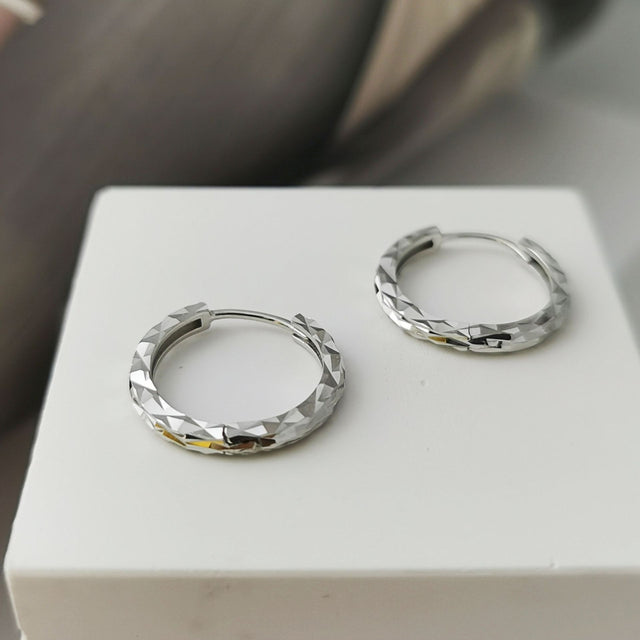 Faceted Sparkle Earrings