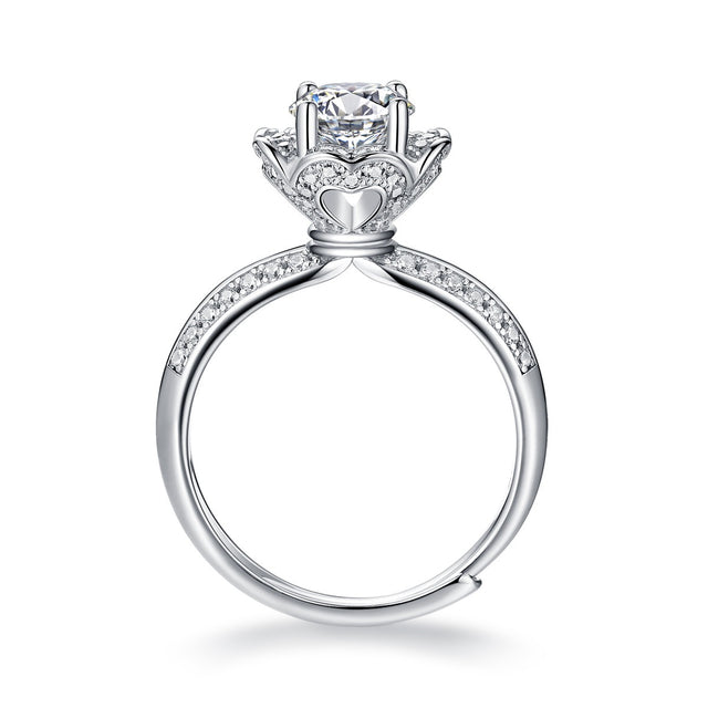 Floral Diamond Ring