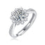Snowflake Diamond Ring