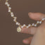 Retro Gold Pearl Bracelet