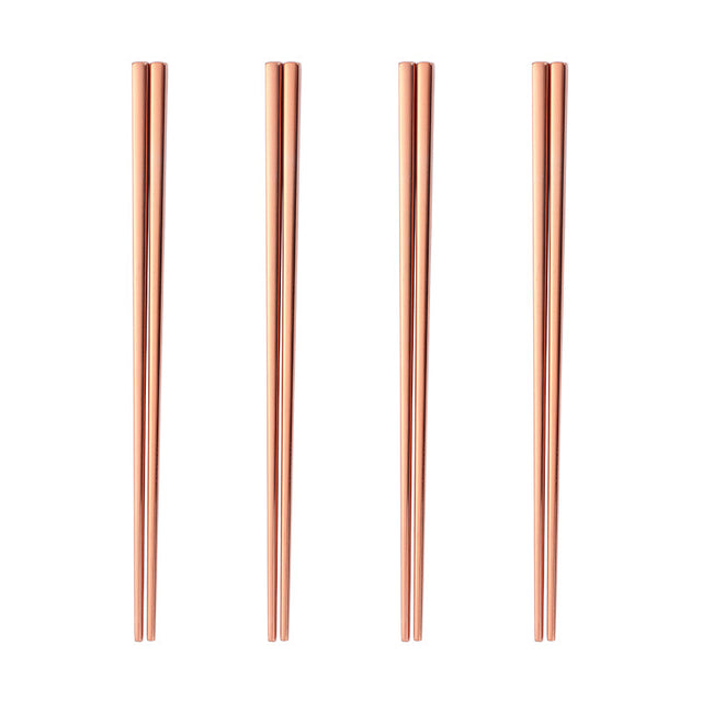 Rose Gold Oriental Chopsticks