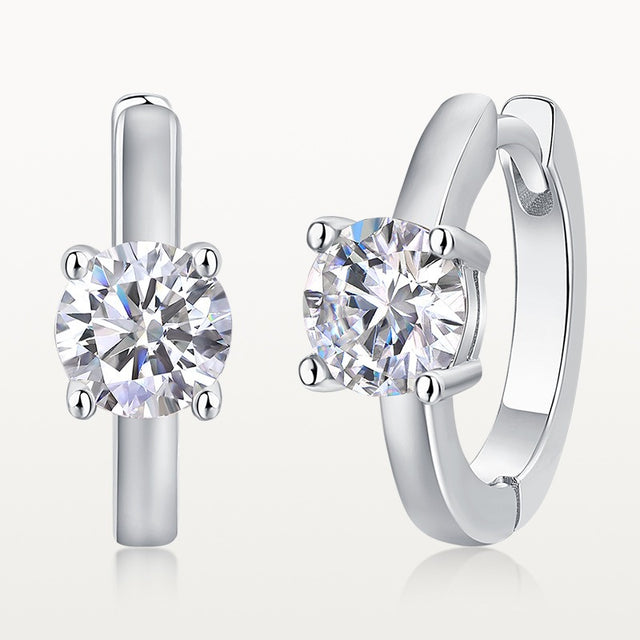 Essential Hoop Diamond Earrings