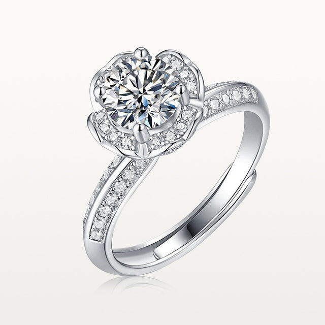 Floral Diamond Ring