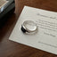 Black Agate Silver Ring
