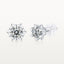 Snowflake Diamond Earrings